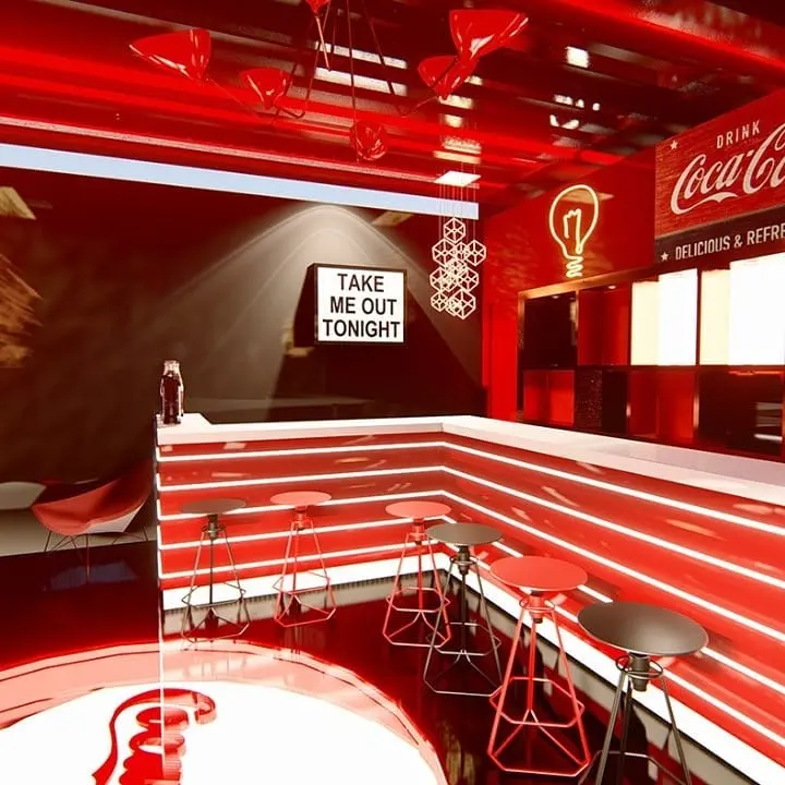 Coca-Cola — bar conceito — imagem 3