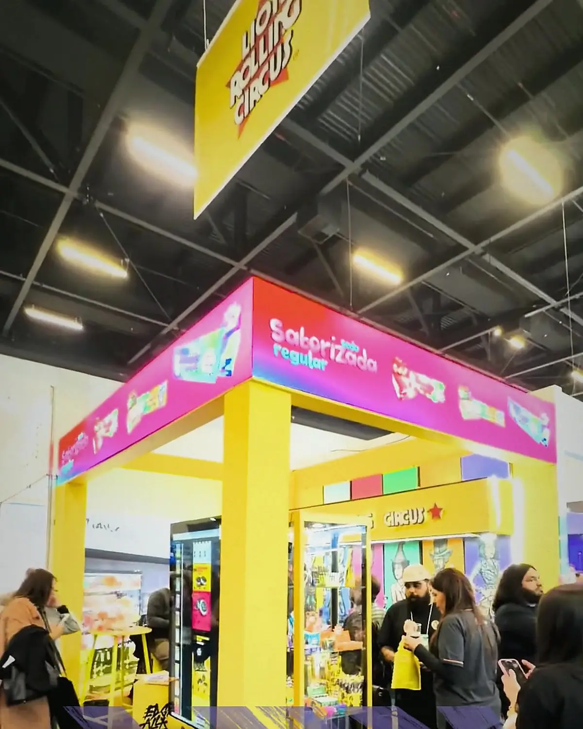 Lion Rolling Circus na Expo Postos — imagem 2