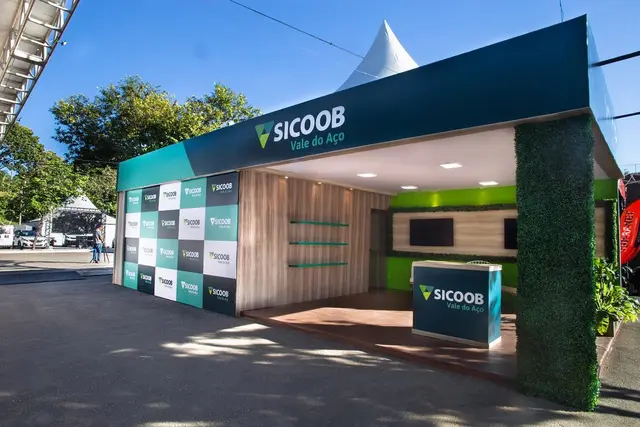 Sicoob — estande de 50 m² — Magic